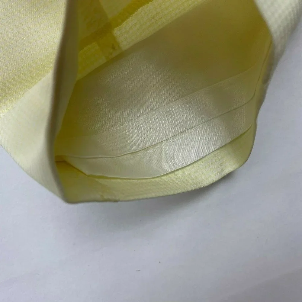 Worth Equestrian Pants Zip Closure Lined Flat Front Yellow Trousers Women 4 NWT‎